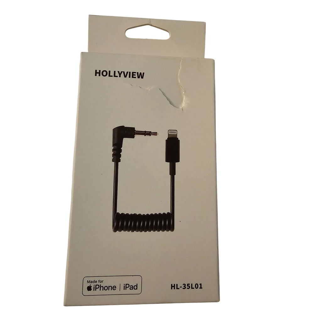 Hollyland Lightning to 3.5mm Adapter, MFi Certified, for Mobile Phone